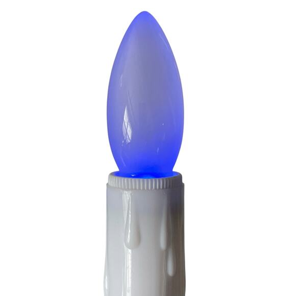 Bethlehem Lights Window Candles Lot of 4 Tested & Working Gold Color Base READ - Picture 4 of 14